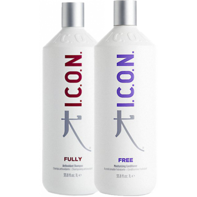 Champú Icon Fully 1000 ml  + Icon Free Conditioner  1000 ml