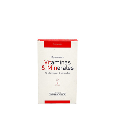 Therascience Physiomance Vitaminas y Minerales 30 cápsulas