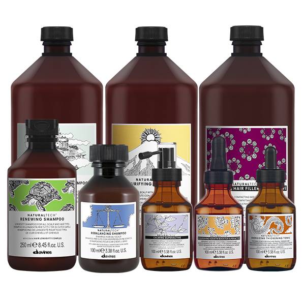 Davines Natural Tech tratamientos específicos para el cuero cabelludo